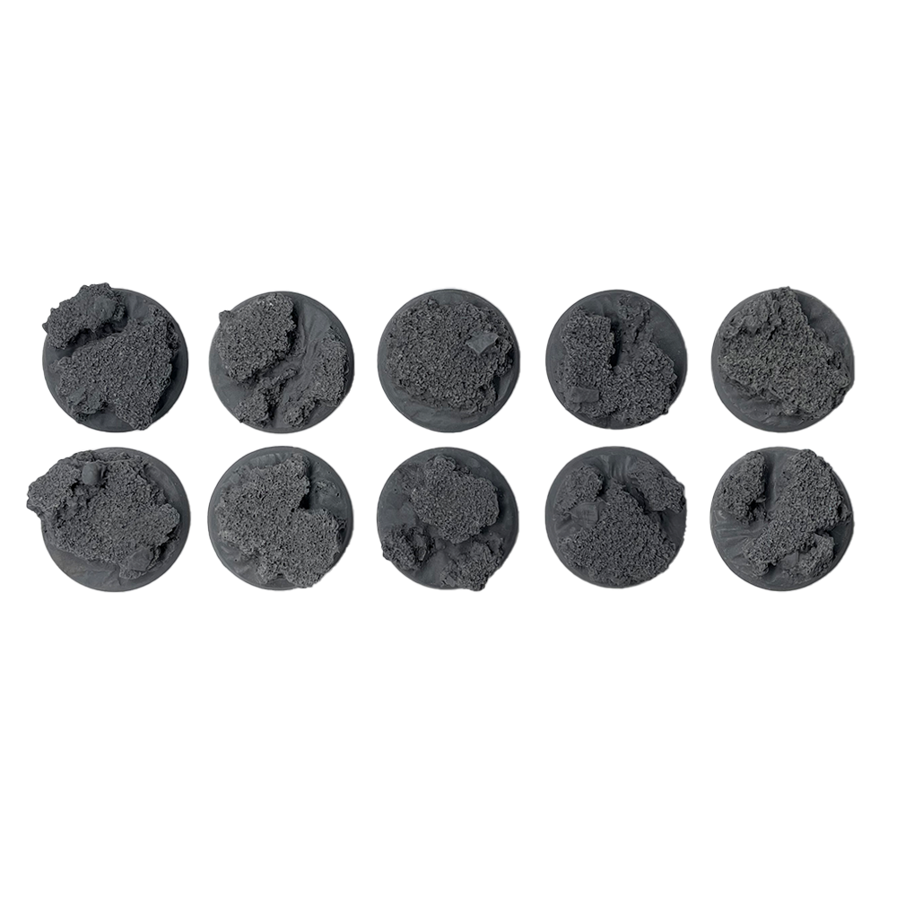 Lava - Round Resin Bases