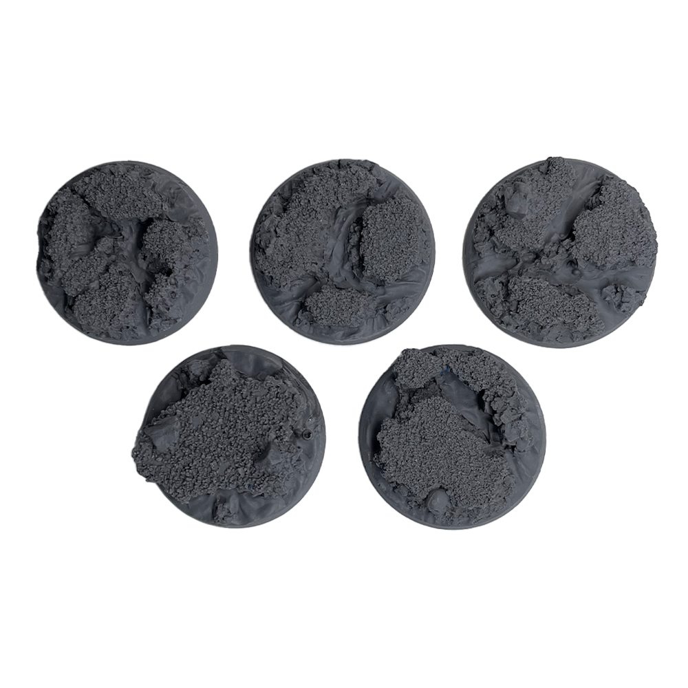 Lava - Round Resin Bases
