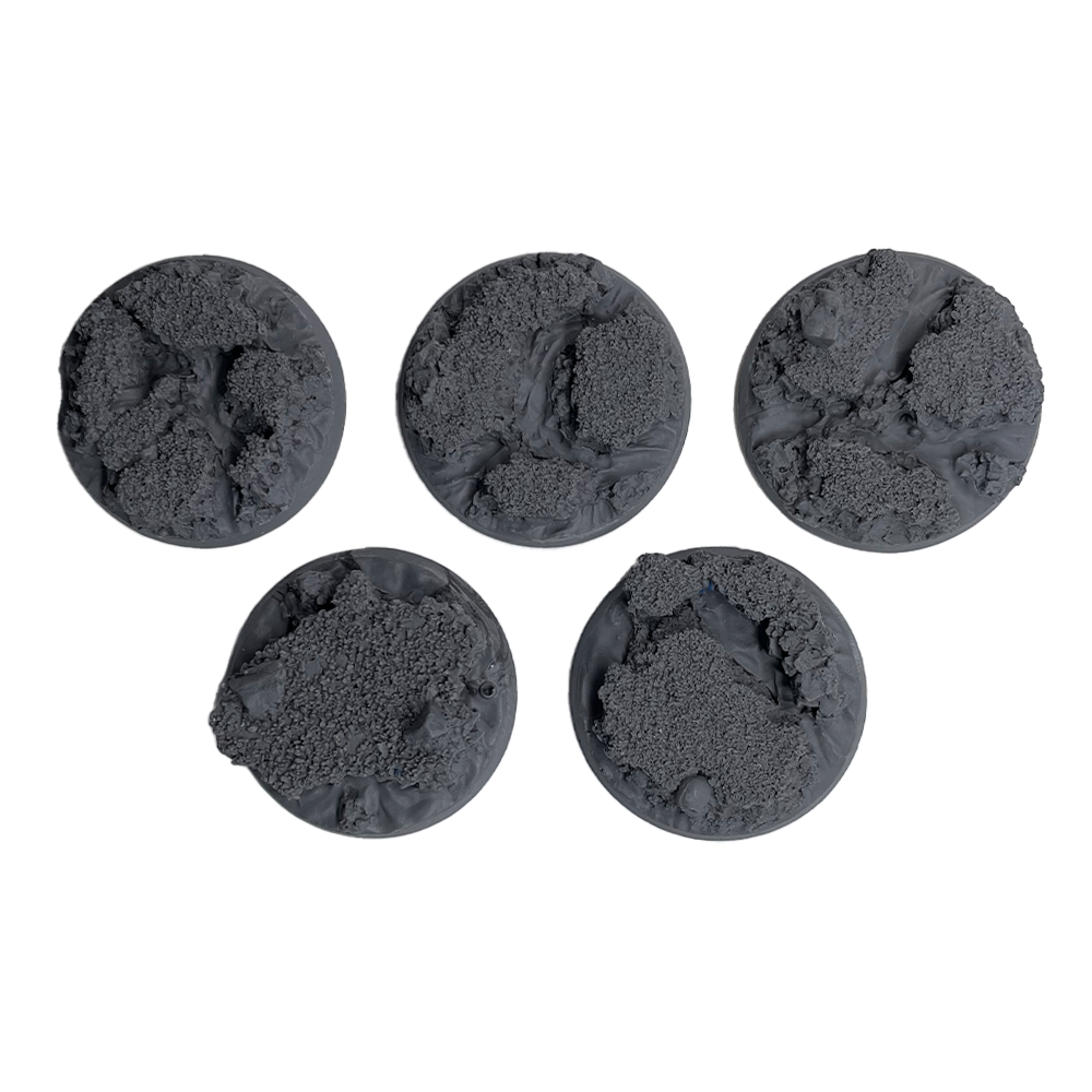 Lava - Round Resin Bases