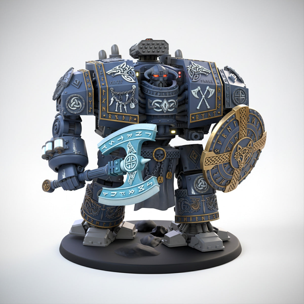 Arma Mechanatus Viking Behemoth Miniature.STL File