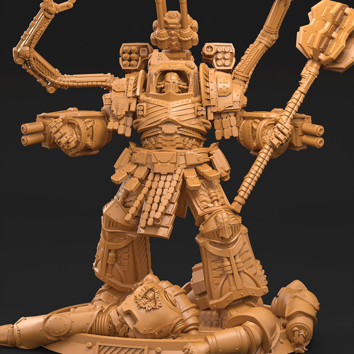 Bitter Genius Miniature 3dArtGuy .STL File