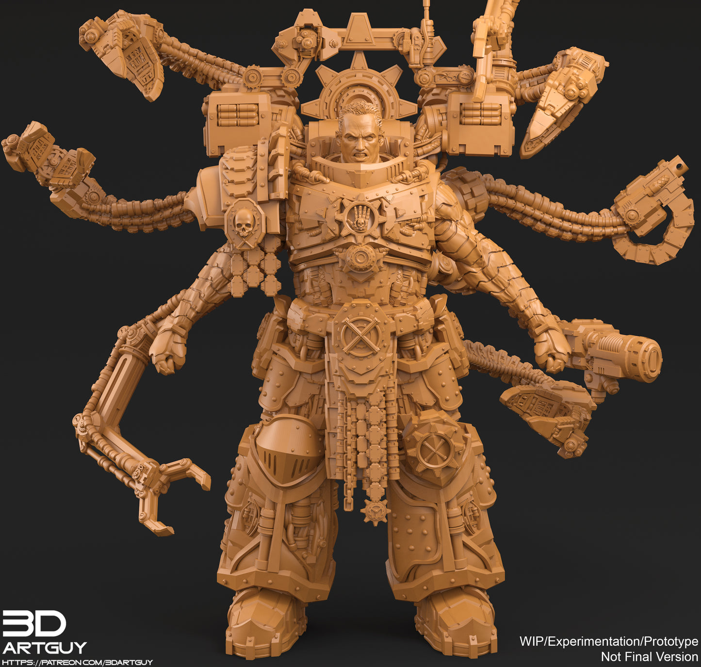 Forgebreaker Miniature 3dArtGuy .STL File