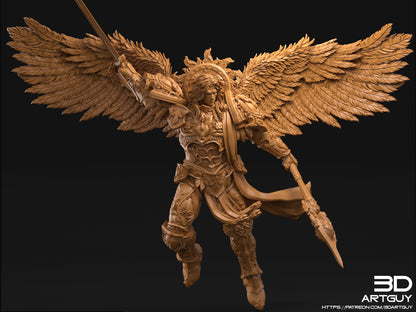 Angel of Glory Miniature 3dArtGuy .STL File