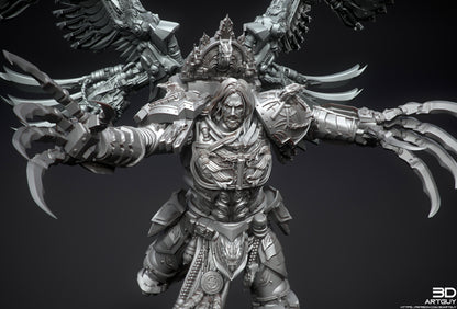 Bird Ninja Miniature 3dArtGuy .STL File