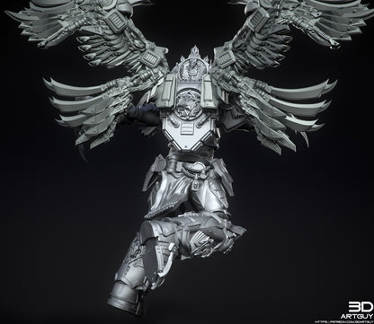 Bird Ninja Miniature 3dArtGuy .STL File