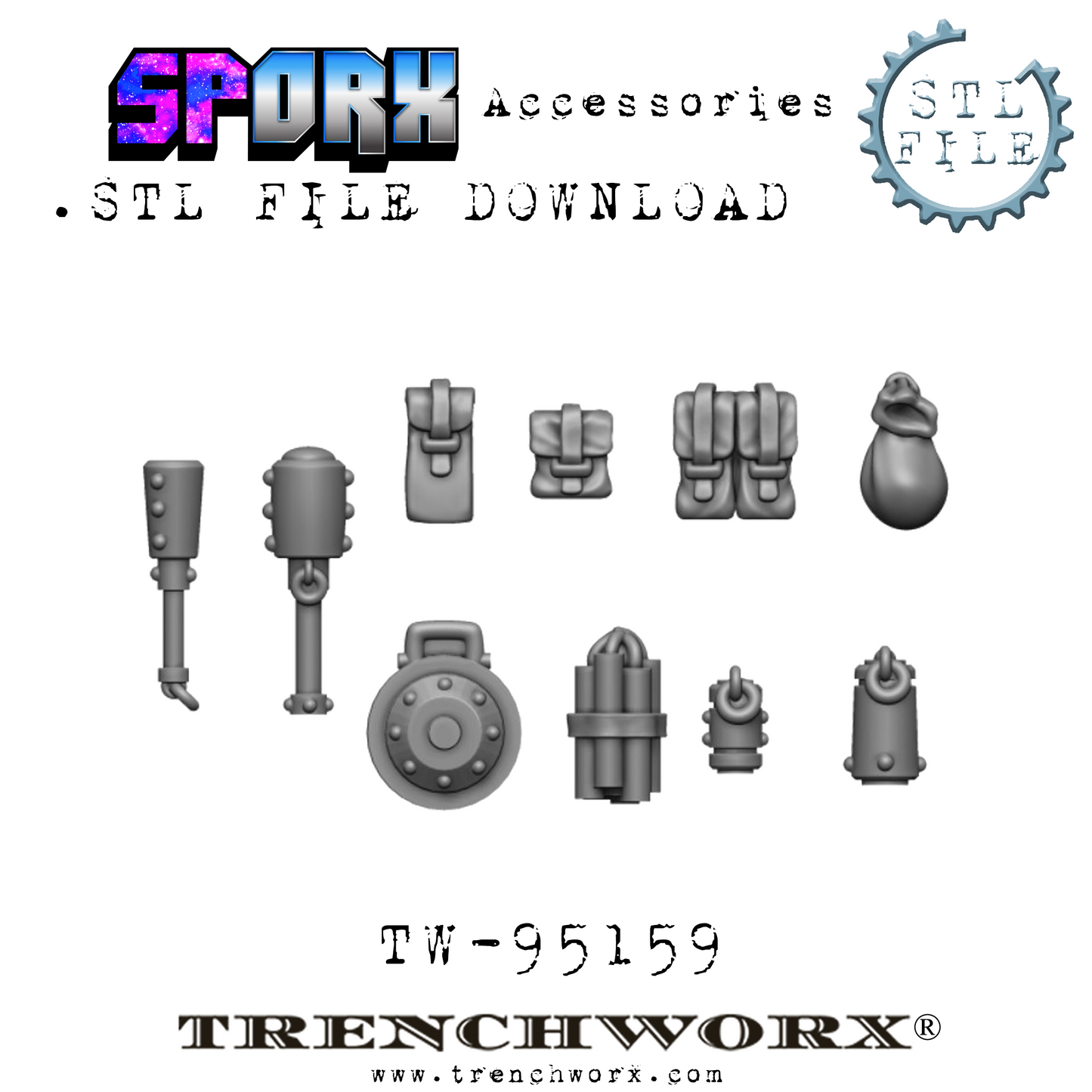 SpOrx Battle Bundle! .STL Download