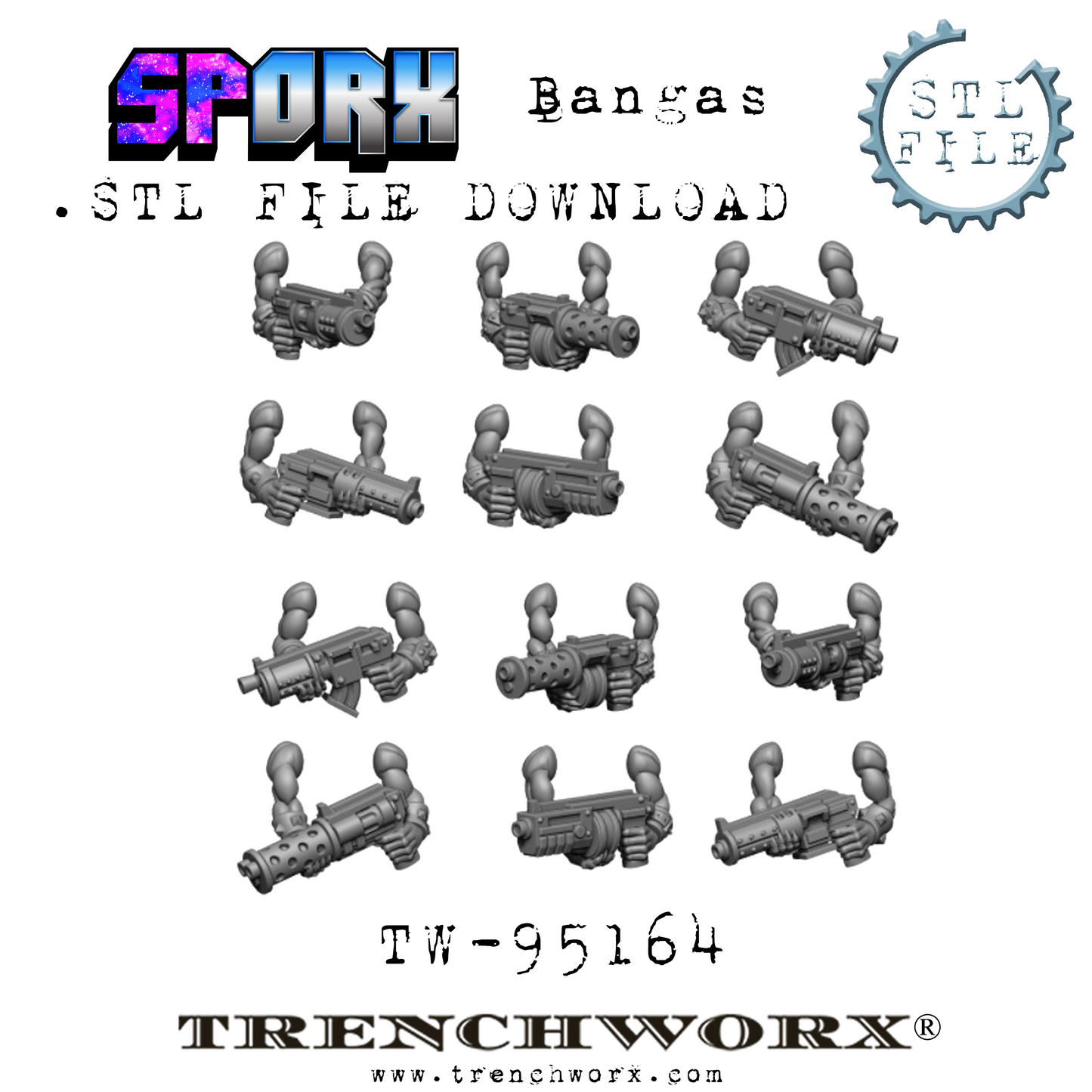 SpOrx Battle Bundle! .STL Download