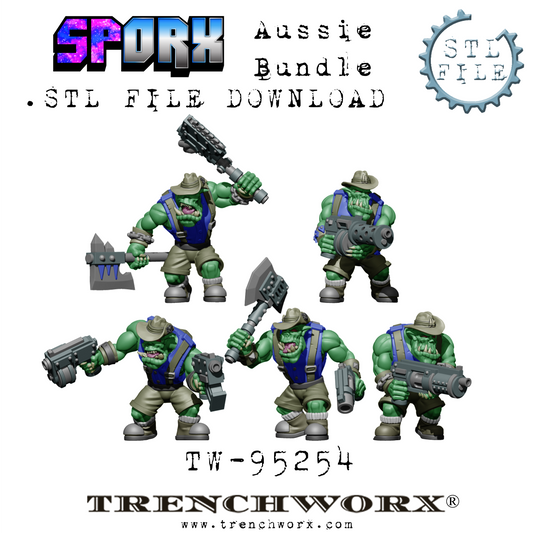 SpOrx Aussie Bundle! .STL Download