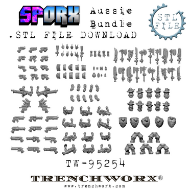 SpOrx Aussie Bundle! .STL Download
