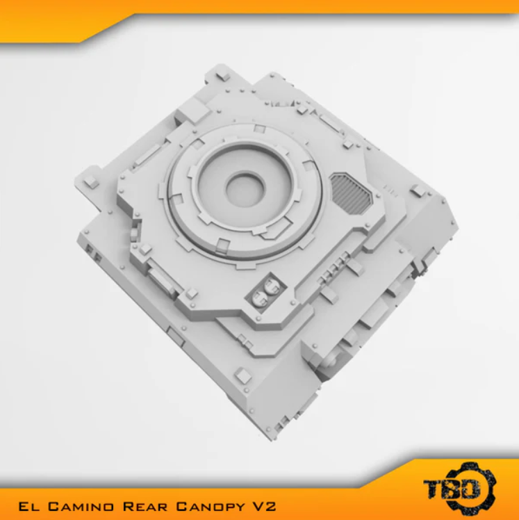 El Camino Cargo & Turret Canopy Cover