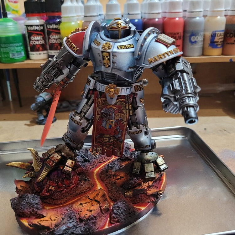 Corpse Battleknight Pop Goes The Monkey 3d Printed Warhammer 40k Bits – Spikey Bits