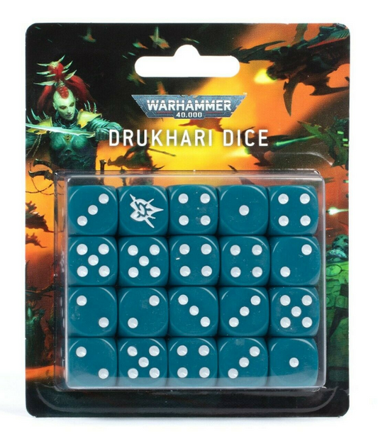 Drukhari Dark Eldar Dice: Warhammer 40k