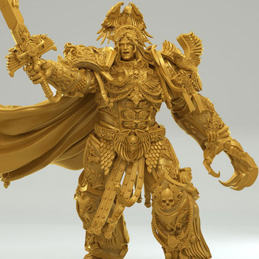 Sci-Fi Ruler Miniature 3dArtGuy .STL File